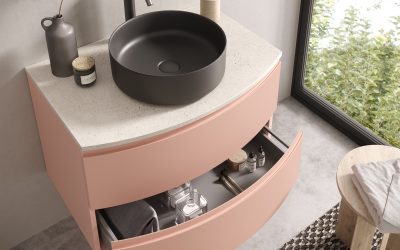 SFERA: la composizione bagno curva che dà carattere al tuo spazio